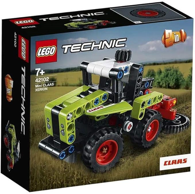 LEGO Technic Mini CLAAS XERION 42102 Toy Tractor Building Kit (130 Pieces)