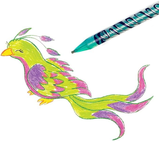 Crayola Twistables Colored Pencils Set (65ct), Kids Drawing Kit, Portable Art Case, Kids Colored Pencils, Coloring Supplies, Gifts