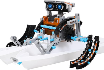 Lucky Doug Toys for Ages 8-13, 12-in-1 STEM Solar Robot Kit Toys Gifts for Kids 8 9 10 11 12 13 Years Old, Educational Building Science Experiment Set Birthday for Kids Boys Girls