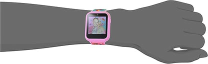 Accutime Kids Nickelodeon JoJo Siwa Educational, Touchscreen Smart Watch Toy for Girls, Boys, Toddlers - Selfie Cam, Learning Games, Alarm, Calculator, Pedometer & More (Model: JOJ4252AZ)