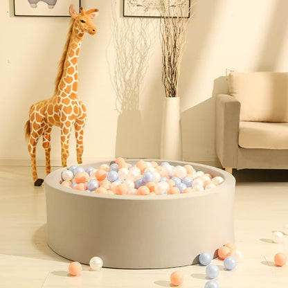 GOGOSO Ball Pit Balls for Toddles, Kids Plastic Balls for BallPit, Pool, Baby Party Accessories, Birthday Decoration 50 100 200 500 1000
