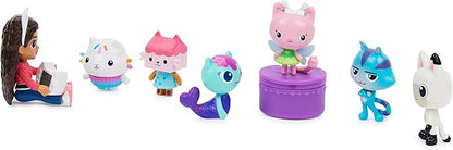 Gabby's Dollhouse, Deluxe Figure Gift Set with 7 Toy Figures and Surprise Accessory, Kids Toys for Ages 3 and up