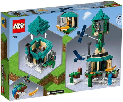 LEGO Minecraft The Sky Tower 21173 Fun Floating Islands Building Kit Toy with a Pilot, 2 Flying Phantoms and a Cat; New 2021 (565 Pieces)