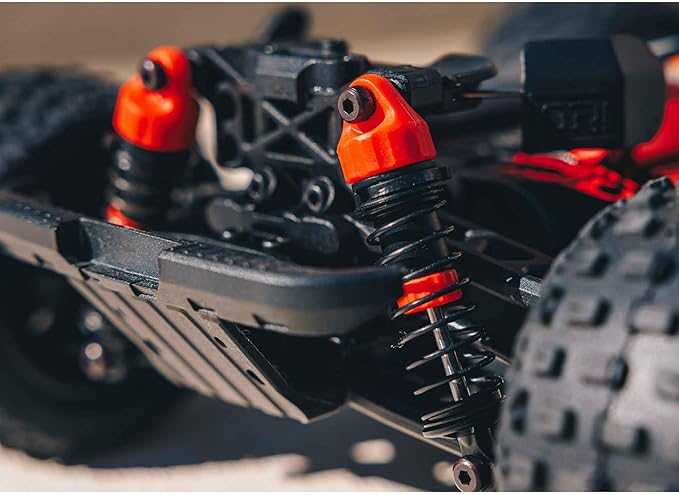 ARRMA RC Truck 1/18 Granite GROM MEGA 380 Brushed 4X4 Monster Truck RTR with Battery & Charger, Blue, ARA2102T1