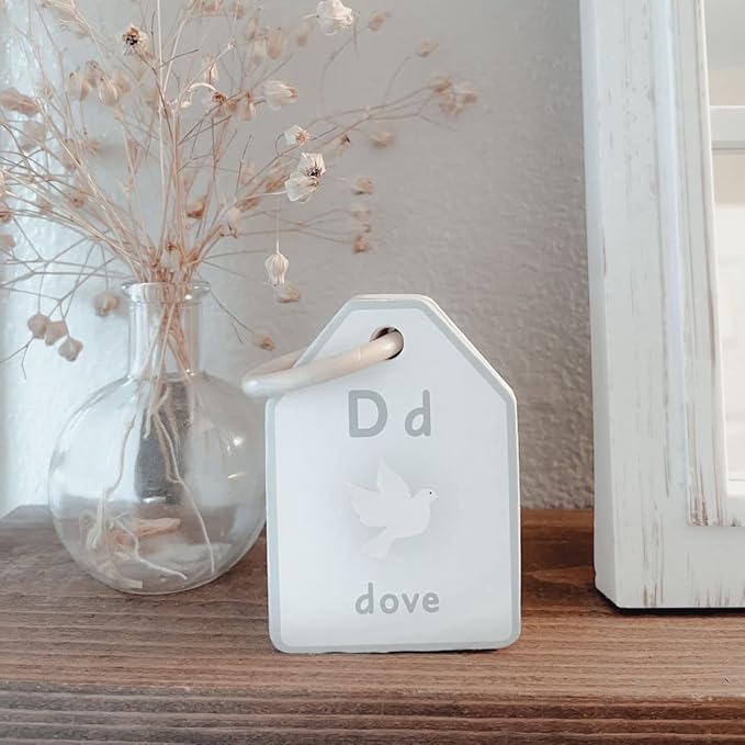 Good Ground Bible ABC Flash Cards Preschool Sunday School Toys Christian Homeschool Alphabet Ring Cards Toddler ABC Phonic Letters & Words