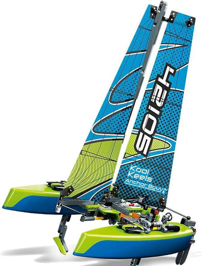 LEGO Technic Catamaran 42105 Model Sailboat Building Kit (404 Pieces)