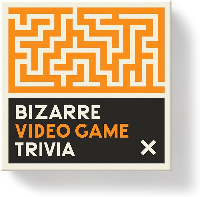 Brass Monkey Bizarre Video Game Trivia – Trivia Card Game Set with 200 Unique Questions About Bizarre Video Game Trivia
