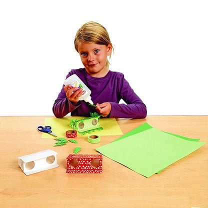 Colorations® Decorate Your Own Binoculars, Set of 10, Kids Craft, Each can be Personalized, Craft for Children, Ready to Decorate Craft for Kids, Made from Sturdy Cardstock