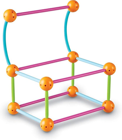 Learning Resources Dive into Shapes! A Sea and Build Geometry Set - Math Manipulatives, 3d Classroom Must Haves, STEM Games, Fine Motor Skills, Science Experiments for Kids, Building Supplies