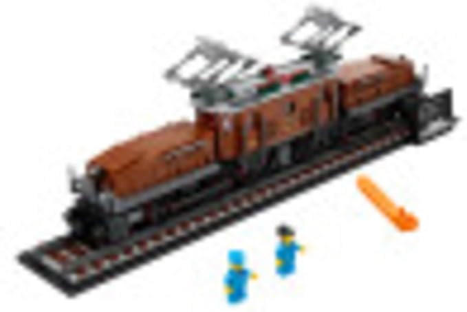 LEGO Crocodile Locomotive 10277 Building Kit; Recreate The Iconic Crocodile Locomotive with This Train Model; Makes a Great Gift Idea for Train Enthusiasts Lovers (1,271 Pieces)