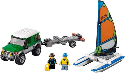 LEGO City Great Vehicles 4x4 with Catamaran 60149 Building Kit