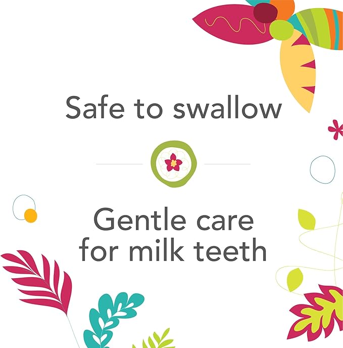 Dr. Talbot's Toddler Training Toothpaste Naturally Inspired with Citroganix, with Nuby Nananubs Banana Massaging Toothbrush, 1.6 Ounce, 6+ Months