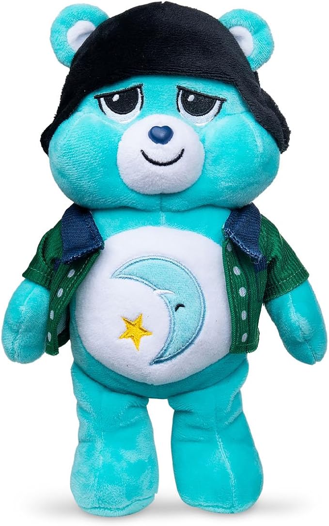 Care Bears x Stranger Things Fun Size Plush - Bedtime Bear as Mike