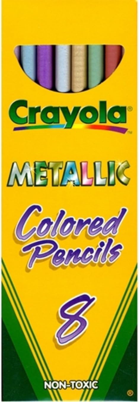 Crayola Metallic FX Colored Pencils - 8 Pencils