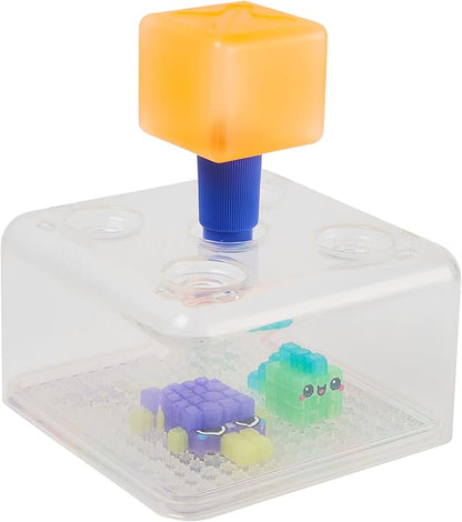 Exclusive Neon Studio with 600 Water Fuse Beads, Decos and Accessories, Makes 3D Creations with No Heat, Arts and Crafts Kids Toys