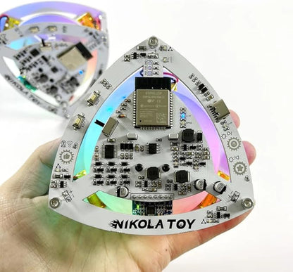 Self Balancing LL Triangle - Multifunctional STEM Toy for Science Education & Creative Learning | Fun Physics Experiment Kit for Adults (Pro)