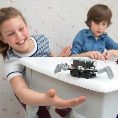 4M 5576 Table Top Robot - DIY Robotics Stem Toys, Engineering Edge Detector Gift for Kids & Teens, Boys & Girls (Packaging May Vary)