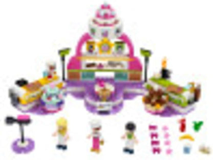 LEGO Friends Baking Competition 41393 Building Kit, Set Baking Toy, Featuring 3 Friends Characters and Toy Cakes (361 Pieces)