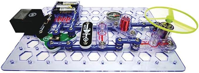 Snap Circuits STEM Electronics Discovery Kit | Explore Magnetism & Electronics | Ages 8+ | 85+ Hands-On Projects