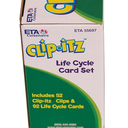 hand2mind Clip-itz Life Cycle Card Set