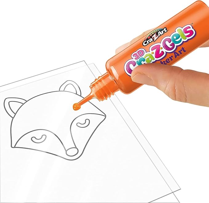 Cra-Z-Art CRA-Z-Gels 3D Deluxe Set DIY Sticker Kit