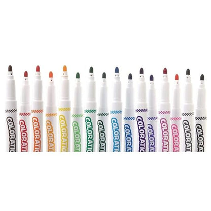 Colorations Washable Markers, Set of 256, 16 Colors, Non Toxic | Bulk Art Supplies For Kids, Classroom Kit, Coloring Class Pack, Crafting Materials For Children