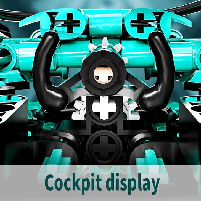 Mesiondy 1:14 MOC Sports Car Building Blocks Toys Boys or Adults Kits， Building Set Raceing Car Model,Cars for Boys Age 12-16 8-14，(1039 Pieces)