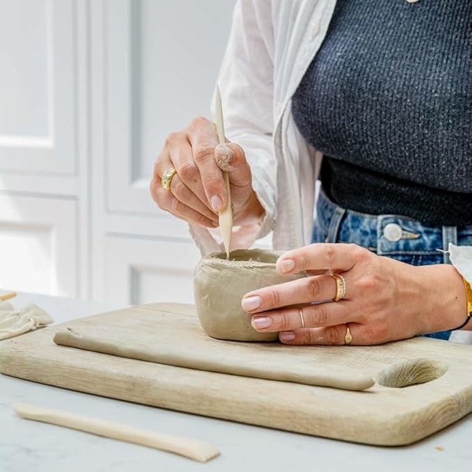 Sculpd Eggshell White Thick Acrylic Paint White Base Coat - Non Toxic Paint for Wood, Air Dry Clay, Pottery, Canvas, Hobby, Craft, Fabric, Rocks - Waterproof Professional Grade Acrylic Paint, 70ml