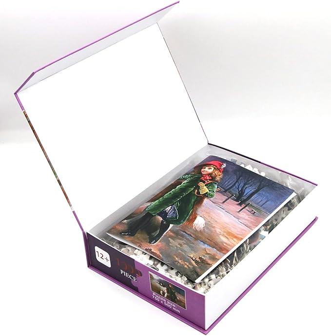 Girl and Dog Jigsaw Puzzles 1000 Pieces for Adults 1000 Piece Puzzles for Adults and Kids (Girl and Dog)