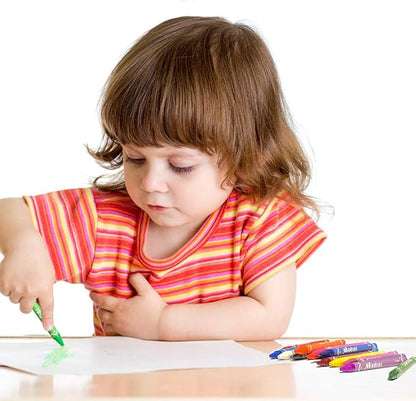 Madisi Crayon Bulk pack, Regular Size, 18 Colors, 900 Count