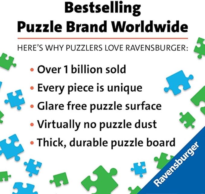 Ravensburger Calm Campsite Great Outdoors Puzzle - 300 Piece Jigsaw for Kids and Adults | Unique Shape Pieces | Anti-Glare Surface for Ages 9 and Up