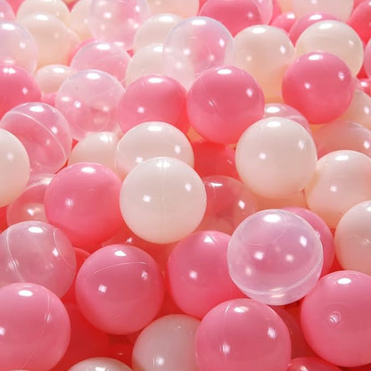 Ball Pit Balls Plastic Balls for Ball Pit Phathalate Free BPA Free Plastic Balls 100pcs 2.2" Set for Toddlers for Play Tent Tunnel