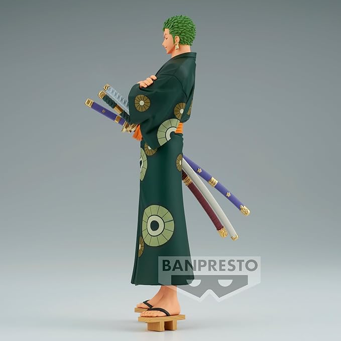Banpresto - One Piece - Wanokuni Roronoa Zoro (Yukata Ver.), Bandai Spirits DXF ~The Grandline Series~ Figure