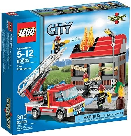 LEGO City 60003 City Fire Emergency 300 Pcs.
