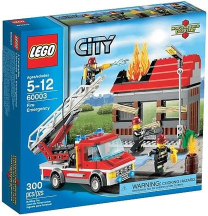 LEGO City 60003 City Fire Emergency 300 Pcs.