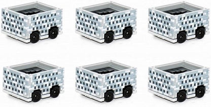 Hot Wheels 1:64 Minecraft Minecart (Assorted Character Cards) 6PCS