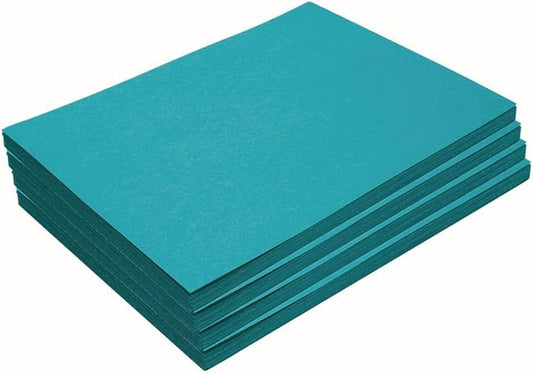 Construction Paper,Turquoise,9 inches x 12 inches,200 Sheets,Heavyweight Construction Paper,Crafts,Art,Kids Art,Painting,Coloring,Drawing,Creating,Paper,Art Project,All Purpose