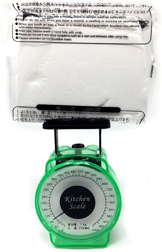 YACHIYO DAISO Soft Clay Lightweight Fluffy Packs (2 Set, White)