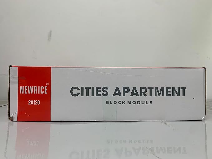 Modern Villas Architecture Building Kit with LED Lights,3 Levels Villas Apartment Building Blocks Toy,for 12+Year Teen,Adul（1399 Pieces）