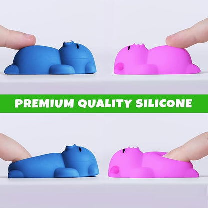 Nutty Toys Squishy Cat Set - 2" Soft Silicone Kawaii Kitties, Top Stress Relief Toy 2026 Unique Gifts for Teens Kids Women Men Adults Best Teenage Girls Teen Boy Tween Valentines Day, Easter Gift Idea