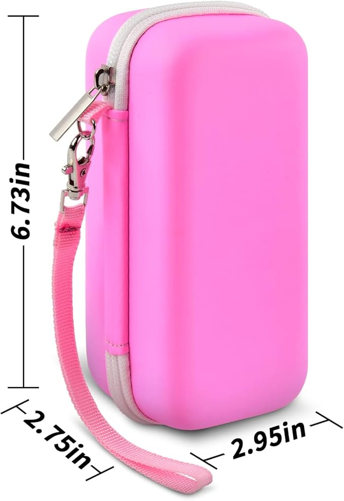 GWCASE Case Compatible with 3Doodler Start+ Essentials for 3D Pen Set for Kids, Storage Organizer Carrying Holder Fit for Printing Pens, Plastic Refill Blister, Micro-USB Charger (Box Only)-Pink