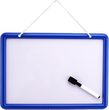 Kid’s Dry Erase Board and Magnet Set – 109 Piece Magnetic Letters, Numbers, and Symbols for Fun Educational Learning – Hanging Whiteboard for Home, Preschool, Kindergarten – by EduKids