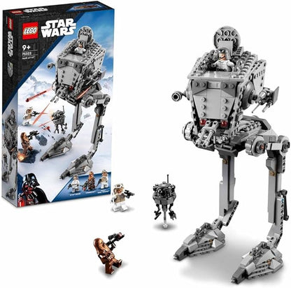 LEGO 75322 Star Wars at-ST on Hoth Chewbacca and Droid Figures Collectible Toy from The Empire Strikes Back