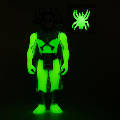 Super7 The Worst King Hell (Monster Glow) - 3.75" The Worst Action Figure with Accessory Collectibles and Retro Toys