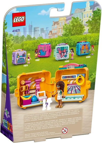 LEGO Friends Andrea's Swimming Cube 41671 Building Kit Set; Includes a Pet Toy for Kids in a Random Color; Swimming Toy Sparks Hours of Imaginative Play for Creative Kids; New 2021 (59 Pieces)