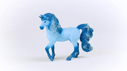 Schleich bayala New 2023, Unicorn Toys for Girls and Boys, Elementa Water Flame Unicorn Toy Figurine, Ages 5+