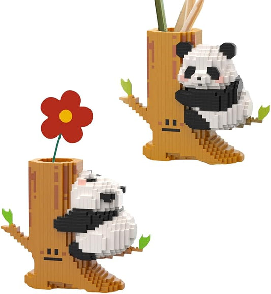 QMEAKMONY Mini Building Blocks Panda Sets Cute Micro Mini Panda Building Bricks for Adults Micro Nano Bricks Perfect Party Favors for Teenagers(1748 PCS)