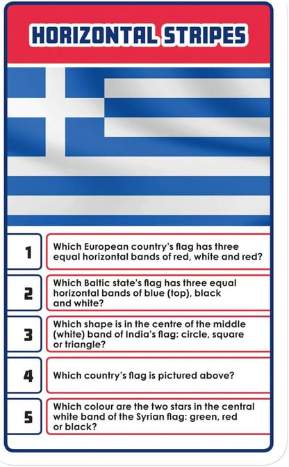 Top Trumps Countries and Flags: Quiz Games - Trivia Quiz - Kids Games for Learning - Great Travel Games and Road Trip Games - Trivia Outdoor Games - Family Games for Kids and Adults 2+ players