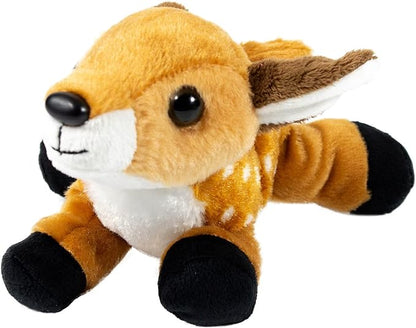 Wild Republic Fawn Plush, Stuffed Animal, Plush Toy, Gifts for Kids, Hug’Ems 7"