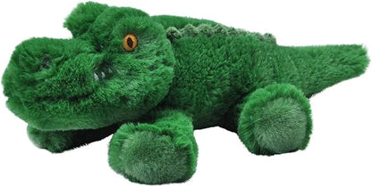 Wild Republic EcoKins Mini Alligator Stuffed Animal 8 inch, Eco Friendly Gifts for Kids, Plush Toy, Handcrafted Using 7 Recycled Plastic Water Bottles (24801)